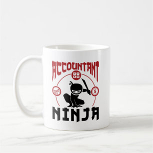 Wirtschaftsprüfer Ninja RechnungsführungsCPA Kaffeetasse