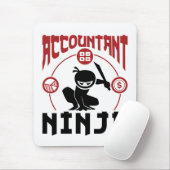Wirtschaftsprüfer Ninja RechnungsführungsCPA Mousepad (Mit Mouse)