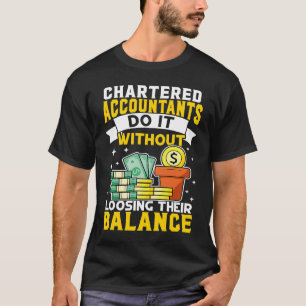 Wirtschaftsprüfer ohne Verlust des Saldos T-Shirt