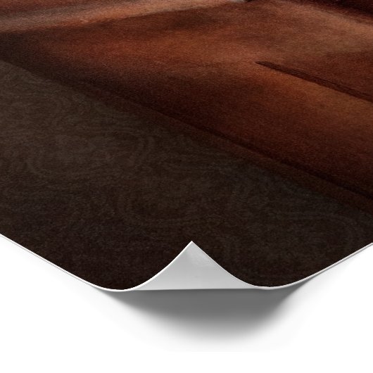 Wirtschaftsprüfer - Rechnungslegungsgesellschaft Poster (Ecke)