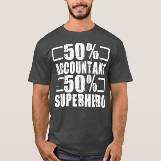 Wirtschaftsprüfer Superhero T-Shirt