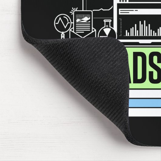 Wirtschaftsprüfer tun es zwischen Tabellenkalkulat Mousepad (Ecke)