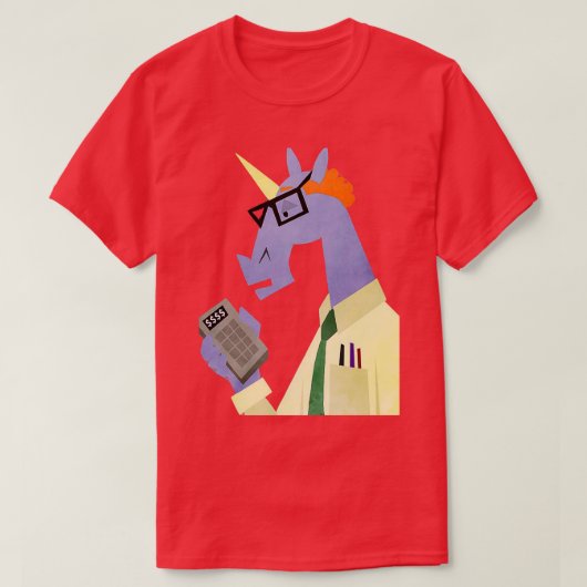 Wirtschaftsprüfer Unicorn T-Shirt (Design vorne)