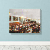 Wirtschaftsprüfer - Workaholic 1923 Leinwanddruck (Insitu (Holzboden))