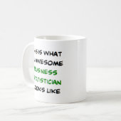 Wirtschaftsstatistiker, phantastisch kaffeetasse (Vorderseite Links)