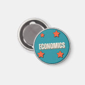 Wirtschaftswissenschaften Magnet (Vorderseite/Rückseite)