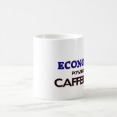 Wirtschaftswissenschaftler angetrieben durch kaffeetasse (Mittel)