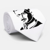 Wirtschaftswissenschaftler geht Krawatte voran (Gerollt)