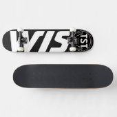 WIS gesponsert von TS Twins Skateboard (Horizontal)