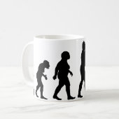 Wischen des Bodens Kaffeetasse (Vorderseite Links)