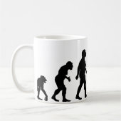 Wischen des Bodens Kaffeetasse (Links)