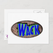 wischen postkarte (Vorne/Hinten)