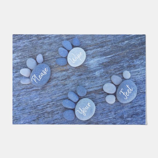 Wischen Sie bitte Ihre Füße ab Fußmatte (Vorderseite)