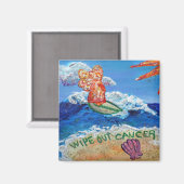 Wischen Sie das Magnet für den Krebs ab (Vorderseite/Rückseite)