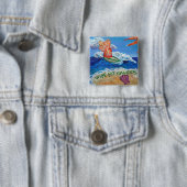 Wischen Sie den Krebs-Engel ab Button (Beispiel)