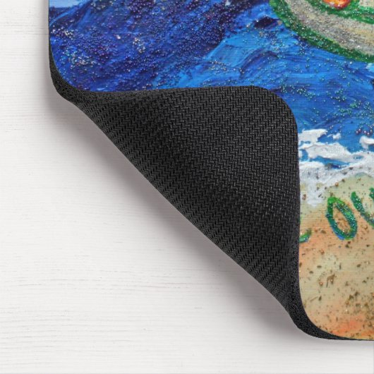 Wischen Sie den Krebs-Engel ab Mousepad (Ecke)