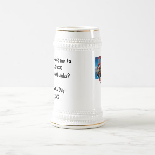 Wischen Sie die Plattform auf? Bierglas (Mittel)