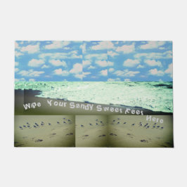 Wischen Sie hier Ihre süße Sandnadel ab. Fußmatte