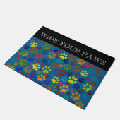 Wischen Sie Ihr Fußmatte (Schrägansicht)