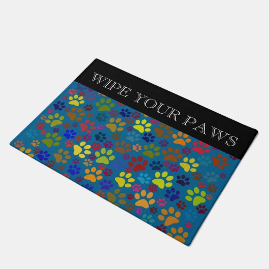 Wischen Sie Ihr Fußmatte (Schrägansicht)