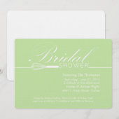 Wischen Sie ihre weg moderne Brautparty-Einladung Einladung (Vorne/Hinten)