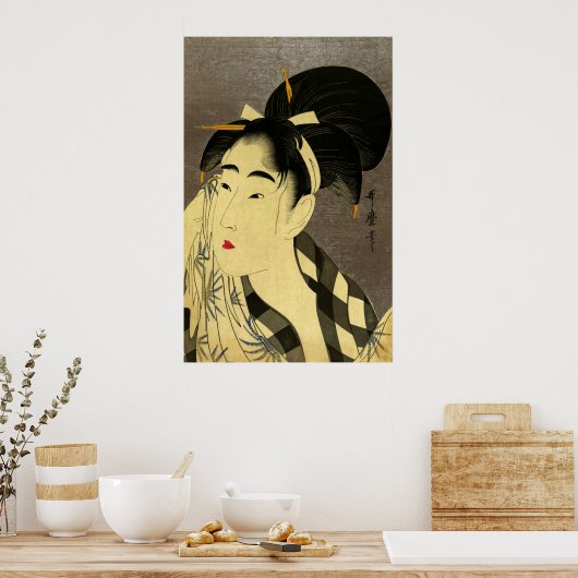 Wischgesicht Poster (Küche)