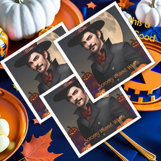 Wischpfropfen Serviette