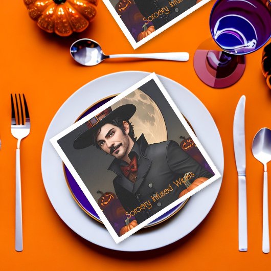 Wischpfropfen Serviette