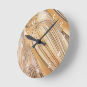 Wischt Runde Wanduhr (Winkel)