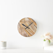 Wischt Runde Wanduhr (Zuhause)