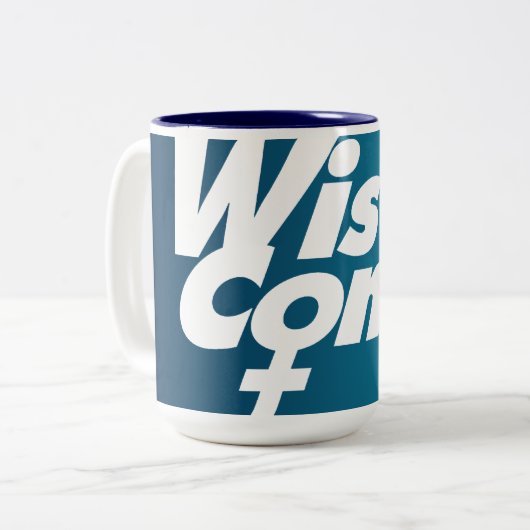 Wiscon-Tasse Zweifarbige Tasse (Vorderseite Links)