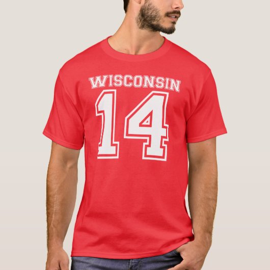 Wisconsin 14 T-Shirt (Vorderseite)