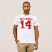 Wisconsin 14 T-Shirt (Vorne ganz)
