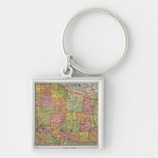 Wisconsin 2 schlüsselanhänger (Vorne)