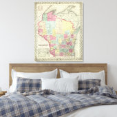 Wisconsin 3 leinwanddruck (Insitu (Schlafzimmer))