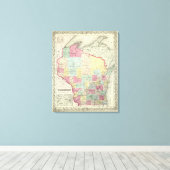 Wisconsin 3 leinwanddruck (Insitu (Holzboden))