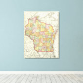 Wisconsin 3 leinwanddruck (Insitu (Holzboden))