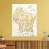 Wisconsin 3 leinwanddruck (Insitu (Wohnzimmer))