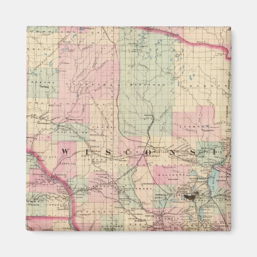 Wisconsin 3 magnet (Vorne)