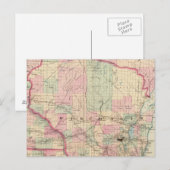 Wisconsin 3 postkarte (Vorne/Hinten)