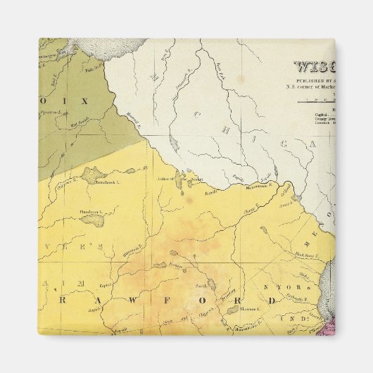 Wisconsin 4 magnet (Vorne)