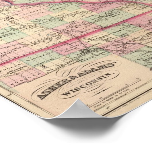 Wisconsin 4 poster (Ecke)