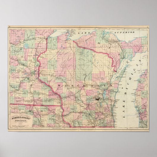 Wisconsin 4 poster (Vorne)