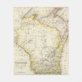 Wisconsin 6 fleecedecke (Vorderseite)