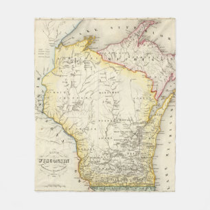 Wisconsin 6 fleecedecke