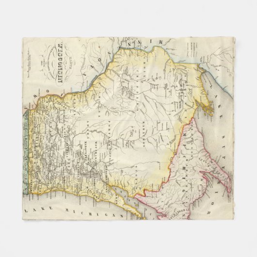 Wisconsin 6 fleecedecke (Vorderseite (Horizontal))