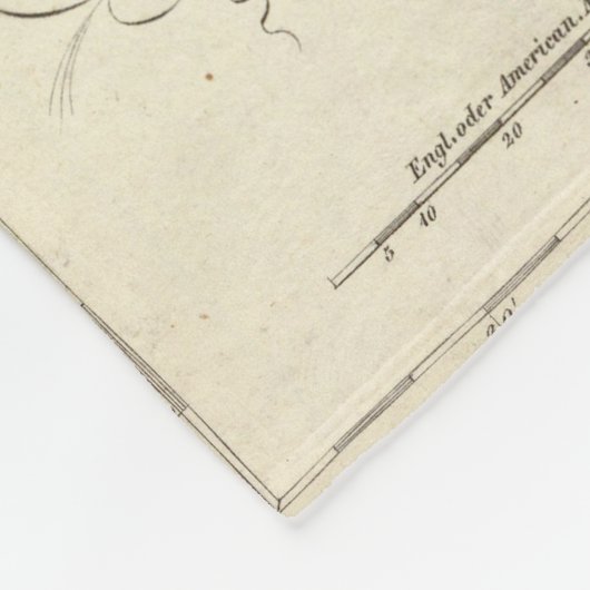 Wisconsin 6 fleecedecke (Ecke)