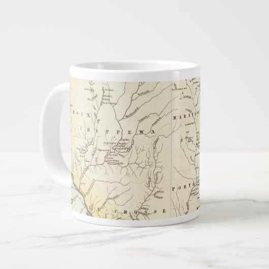 Wisconsin 6 Jumbo-Tasse (Vorderseite Links)