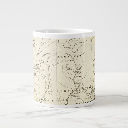 Wisconsin 6 Jumbo-Tasse (Vorderseite)