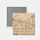 Wisconsin 6 magnet (Vorderseite/Rückseite)